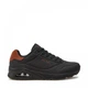 Кросівки чоловічі Skechers Uno Suited On Air Black 47 Чорний 183004-B - зображення 1