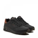 Кросівки чоловічі Skechers Uno Suited On Air Black 47 Чорний 183004-B - зображення 2