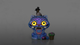 Фигурка FUNKO POP! Derpy with Sussie KPop Demon Hunters Дерпи с Птицей Светится в Темноте 114mm 2260 94693 - изображение 5