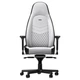 Компьютерное кресло для геймера Noblechairs Icon PU leather white/black (NBL-ICN-PU-WBK) - изображение 1