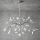 Люстра стельова Світлячок хром сатин 54 лампи - зображення 3