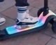 Триколісний дитячий самокат LUMI RIDE із LED- підсвіткою платформою, чорний (Sun Baby) - изображение 8