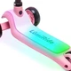Триколісний дитячий самокат LUMI RIDE із LED-платформою, рожевий (Sun Baby) - изображение 4