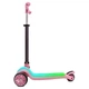 Триколісний дитячий самокат LUMI RIDE із LED-платформою, рожевий (Sun Baby) - изображение 8