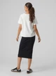 Футболка хлопковая женская Vero Moda 10294544 XS Snow White (5715432432569) - изображение 2