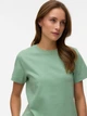 Футболка хлопковая женская Vero Moda 10294544 L Basil (5715870038859) - изображение 3