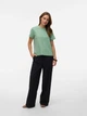 Футболка хлопковая женская Vero Moda 10294544 L Basil (5715870038859) - изображение 5