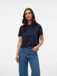 Футболка хлопковая женская Vero Moda 10316991 S Night Sky (5715613356967) - изображение 1