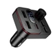 АЗП з FM-модулятором BOROFONE BC61 Ocean 45W(1A1C) car BT FM transmitter Black (6941991125126) - изображение 6
