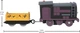 Моторизованный поезд Дизель из Паровозик Томас и друзья Fisher-Price Thomas & Friends Motorized Diesel Engine (HDY64) - изображение 3