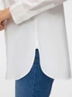 Рубашка хлопковая оверсайз женская Vero Moda 10336329 S Bright White (5715826807591) - изображение 3