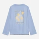 Лонгслив длинный женский Vero Moda 10341356 M Brunnera Blue (5715826653013) - изображение 6