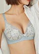 Женский сетчаcтый комплект белья из бюстгальтера и трусиков Spring Elegance (2015-85B-03) Фисташковый 85B No Brand - изображение 4
