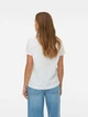 Футболка бавовняна жіноча Vero Moda 10341639 XL Snow White (5715867520213) - зображення 2