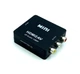 Конвертор HDMI to RCA / Переходник HDMI to RCA Video Converter 1080p Full HD HDMI2AV Черный - изображение 6
