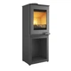 Стальная печь-камин на дровах KAWMET HARITA S15v L-Box 5.7 кВт - изображение 3
