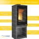 Стальная печь-камин на дровах KAWMET VENUS S16 S-Box Decor 9.5 кВт - изображение 4