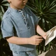 Рубашка джинсовая Lil'Atelier Alvar, цвет голубой, размер 122 (251.13241460.MBLU) - изображение 3