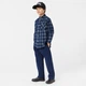 Рубашка Molo Rozzy Night Check, цвет синий, размер 122/128 (1W24C206.9171) - изображение 2