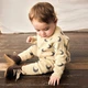Штани Lil'Atelier Moon, колір бежевий, розмір 62 (253.13245706.MDES) - зображення 2