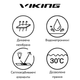 Ботинки Viking Toasty Warm GTX Zip Dark Pink, цвет бордовый, размер 29 (253.94010.0039) - изображение 2