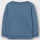 Утеплений світшот Name it Ven Blue, колір блакитний, розмір 116 (253.13220321.CBLU) - зображення 4