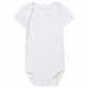 Боди (3 шт) Name it Classic white, цвет белый, размер 50 (211.13183432.BWHI) - изображение 3