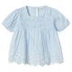 Блузка Name it Alma Blue, цвет голубой, размер 104 (241.13227303.CBLU) - изображение 1