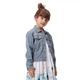 Жакет джинсовый Molo Heidi Fine Milkboy Stripe, цвет синий, размер 152 (2S21M303.6290) - изображение 3