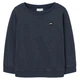 Утеплений світшот Name it Ven Dark Blue, колір синій, розмір 116 (253.13220321.DSAP) - зображення 1
