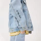 Джинсовый жакет Molo Honore Sun-bleach Blue, цвет голубой, размер 140 (5S25M301.5480) - изображение 5