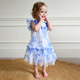 Платье Angel`s Face Rosebud Blue Flower Snowdrop, цвет голубой, размер 68 (241.ROSEBUD.SNOWD) - изображение 4