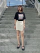 Футболка хлопковая женская Uniqlo 877068785 S Черная (1159856459) - изображение 19