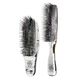 Расческа для волос Scalp Brush Plus S-HEART-S,коротка, срібла - изображение 3