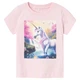 Футболка Name it Fairy Unicorn, цвет розовый, размер 110 (241.13227502.PPIN) - изображение 1