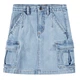 Юбка джинсовая Molo Belli Distressed Washed, цвет голубой, размер 122/128 (2S25D114.5418) - изображение 1
