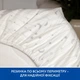 Простынь на резинке Piccolino Sweet Dreams, 70х100 см, поплин, цвет белый с серым (202507.06.2) - изображение 3