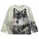 Реглан Molo Rollo Two Wolves, колір сірий, розмір 116 (1W25A411.9718) - зображення 1