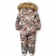 Зимовий термокомбінезон Molo Pyxis Fur Playing Foxes, колір бежевий, розмір 86 (5W25N105.9369) - зображення 4