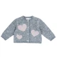 Кардиган Chicco Vitalia, цвет серый, размер 74 (090.07772.095) - изображение 1