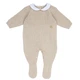 Хлопковый комбинезон Chicco Latte Baby, цвет бежевый, размер 56 (091.00597.060) - изображение 1