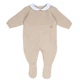 Хлопковый комбинезон Chicco Latte Baby, цвет бежевый, размер 68 (091.00597.060) - изображение 1