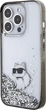Панель Karl Lagerfeld Liquid Glitter Choupette для Apple iPhone 15 Pro Transparent (3666339164218) - зображення 2