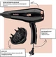 Фен з функцією іонізації BaByliss Cordkeeper 2000 Вт D373E чорний - зображення 9