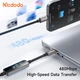 Кабель Mcdodo USB-C – USB-C 240W з TFT дисплеєм, PD швидка зарядка 5A, 1.2 м, чорний CA-8750 - зображення 6