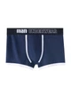 Мужские трусы боксеры хлопковые базовые, нижнее белье, Baseline Boxers, (темно-синий), L - изображение 1