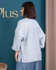 Піджак Alenka Plus 2074-2, 58, блакитний - зображення 3