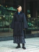 Пальто Uniqlo розмір XS темно-синє (461808) - зображення 4