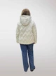 Стильная весенне- осенняя женская куртка с капюшоном Vivilona (Max Mara) 27128 Светло бежевый, M - изображение 7