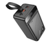 Дополнительная батарея Hoco J123C 60000 mah 22.5W+PD20W fully compatible with LCD and LED-lamp Black - изображение 3